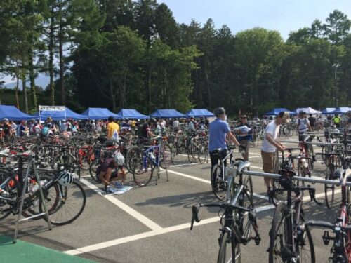 Mt.富士ヒルクライム・富士北麓公園駐車場