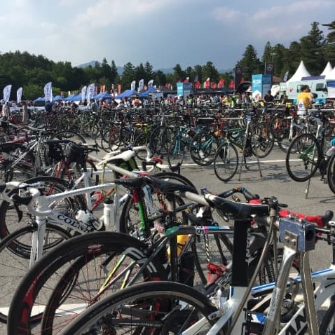 Mt.富士ヒルクライム・富士北麓公園駐車場