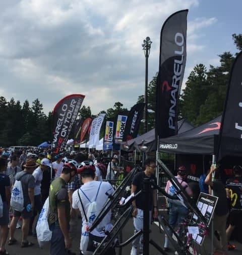 Mt.富士ヒルクライム・富士北麓公園駐車場