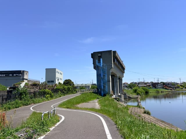 手賀川水門